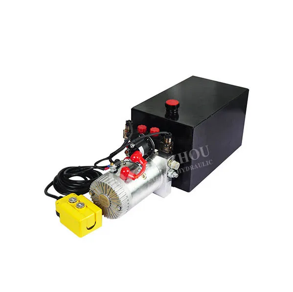 High Quality Wholesale Custom Cheap Kti Double Acting 12V Hydraulic Pump - 6 Quart Car Lift Hydraulic Power Unit (220V) 60Hz 1Ph