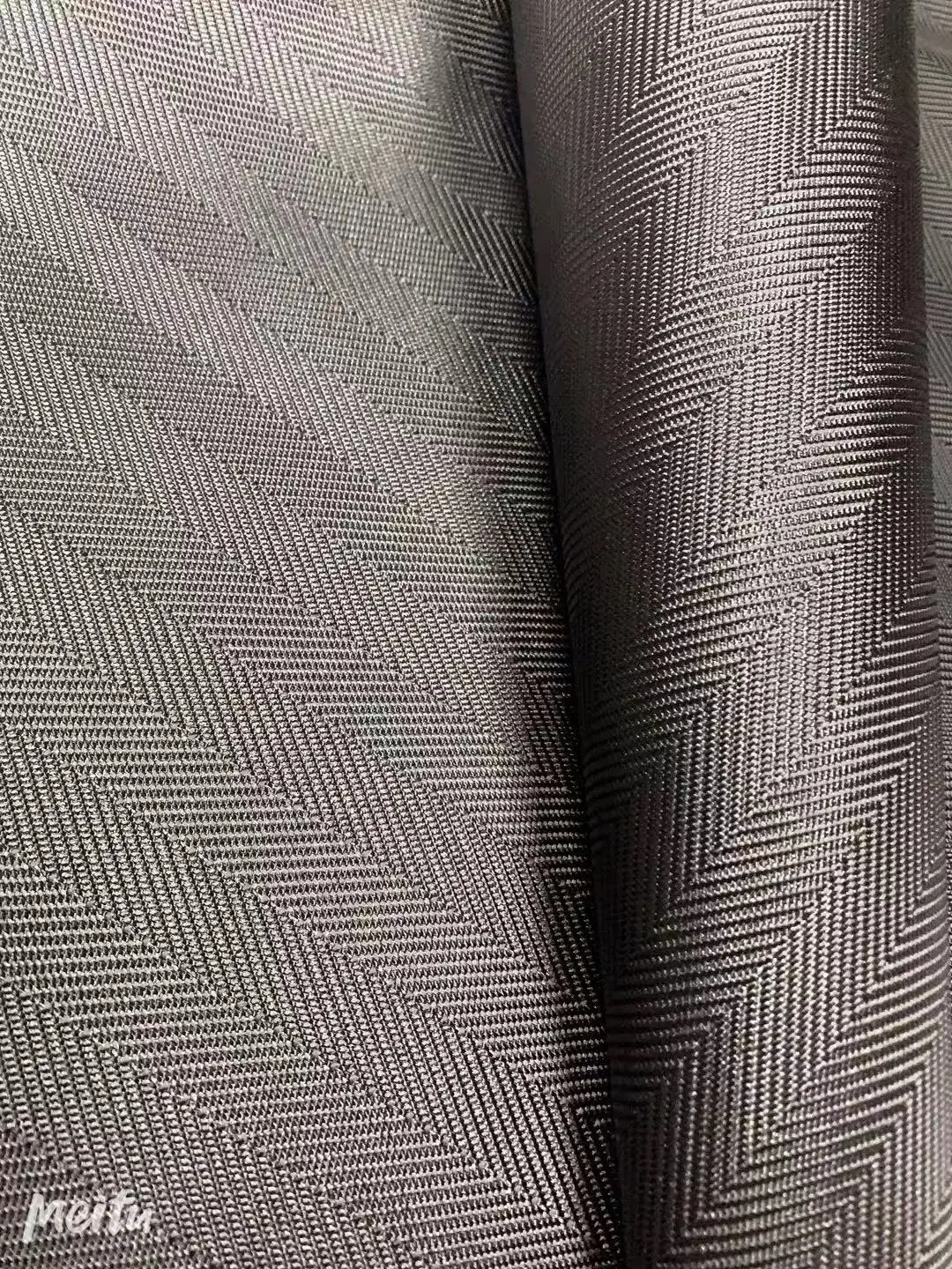 Precisely 900D FDY Herringbone Oblique Jacquard Oxford Solid Dyed PU Coating Polyester Fabric for Luggage/Bag/Tent/Tarpaulin