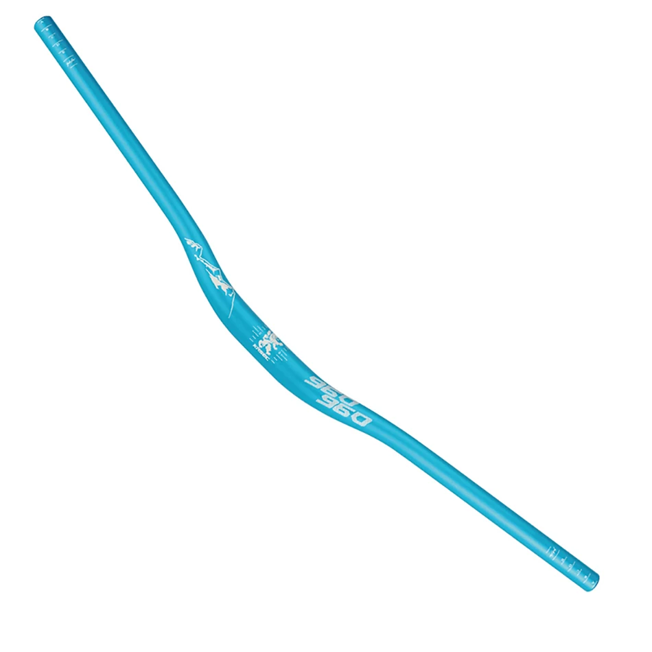 Rainbow MTB Bike Handlebar 31.8*800mm Bicycle Handlebar Aluminum Alloy Riser Bicycle Grips Handlebars For MTB