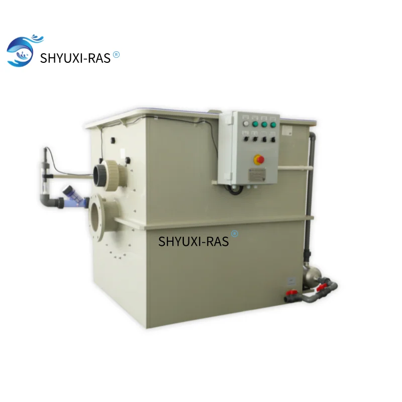 Ras fish farming water treatment machinery Rotary drum filter aquaculture For Aquaponic Shrimp farm