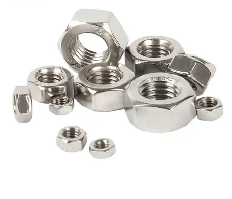 hot sale Mass Stock High Precision Flange Nut SS 316  Hexagon Head Nuts for Steel
