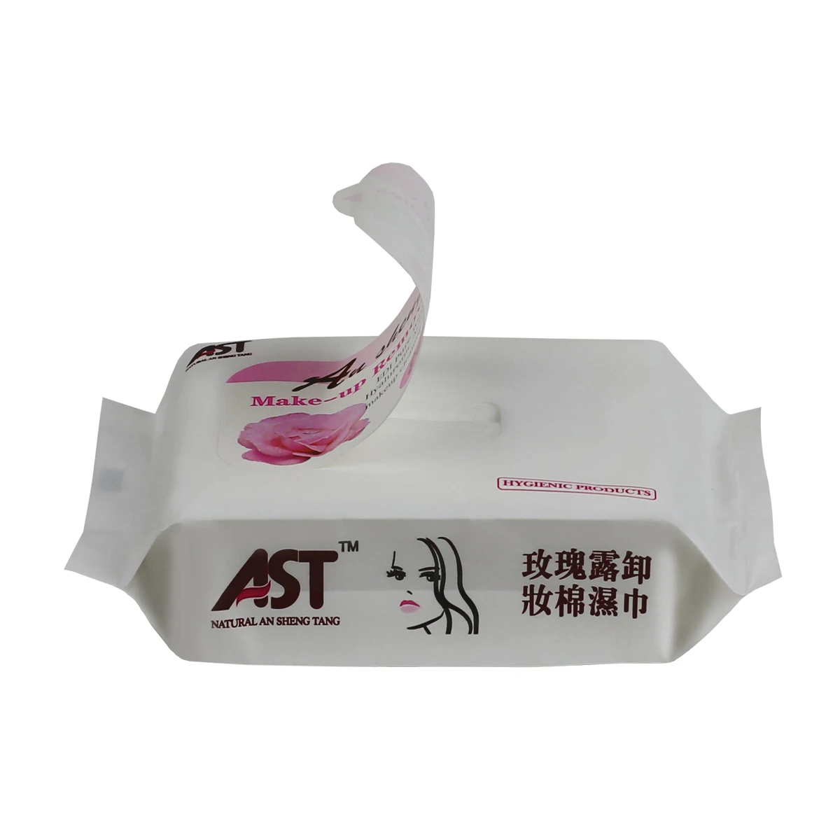 
Cotton Linseed Oil Alcohol Free Lemon Scent Private Label Custom Logo Makeup Remover Wipes 