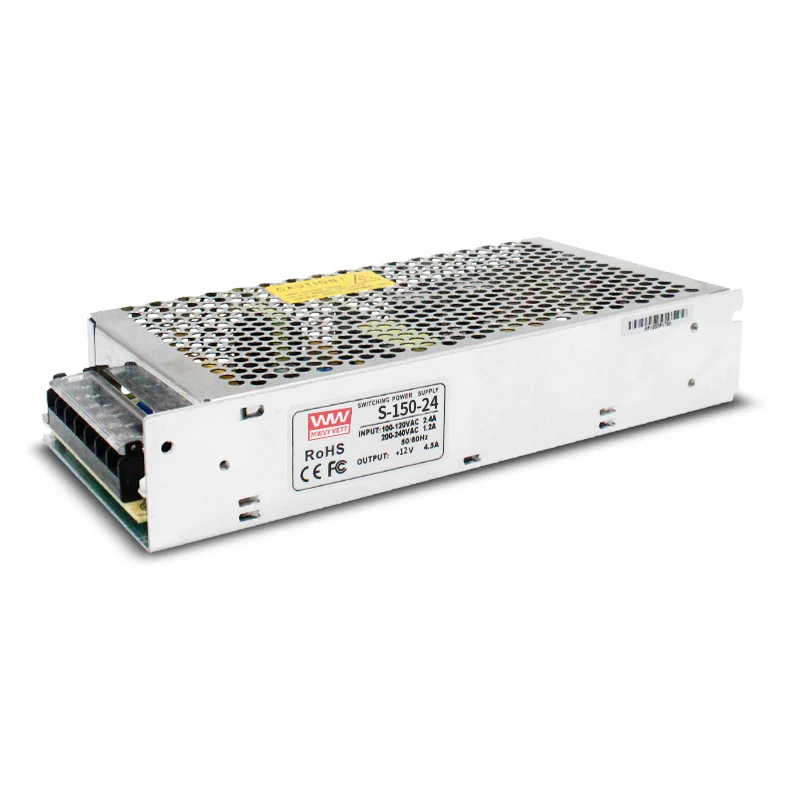 S-150-24 150W 24V 6.5A Ordinary Single Switching Power Supply 150w Ac To Dc Single Output Switching Power Supply