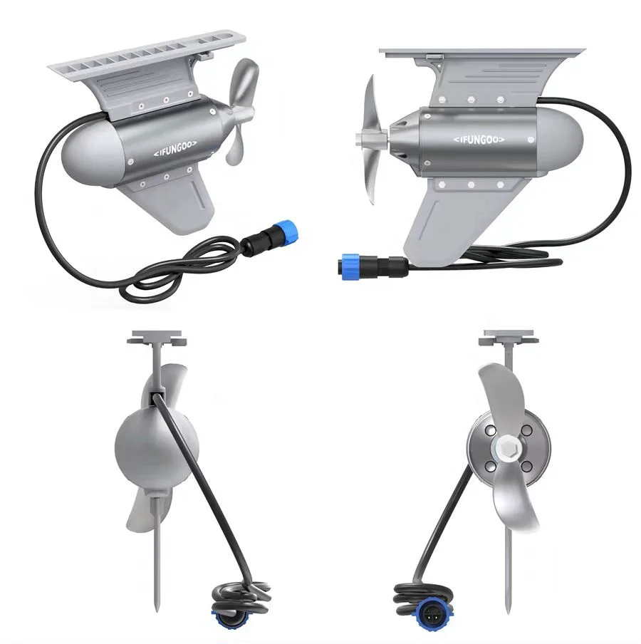 450W Brushless Electric Motor Pedal System Remote Control High Thrust Kayak Boat Propeller with Fixing Parts