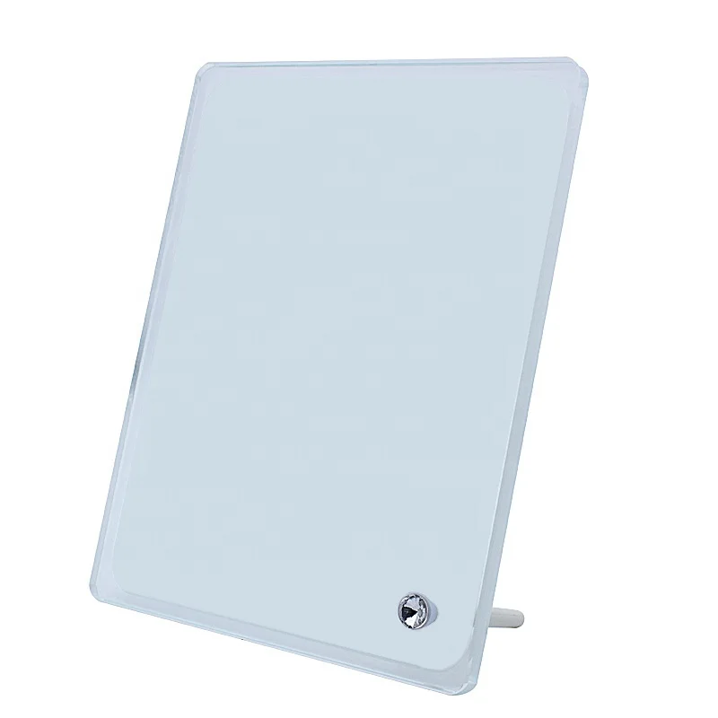 BL-06  Sublimation Glass Photo Frame Clock High Quality Blank Glass Photo Frame Consumables