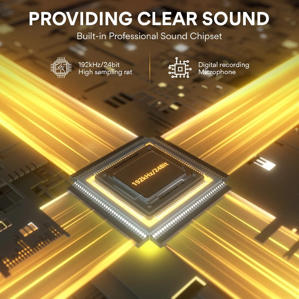 
Professional 192K 24bit directional condenser usb microphone for studio 