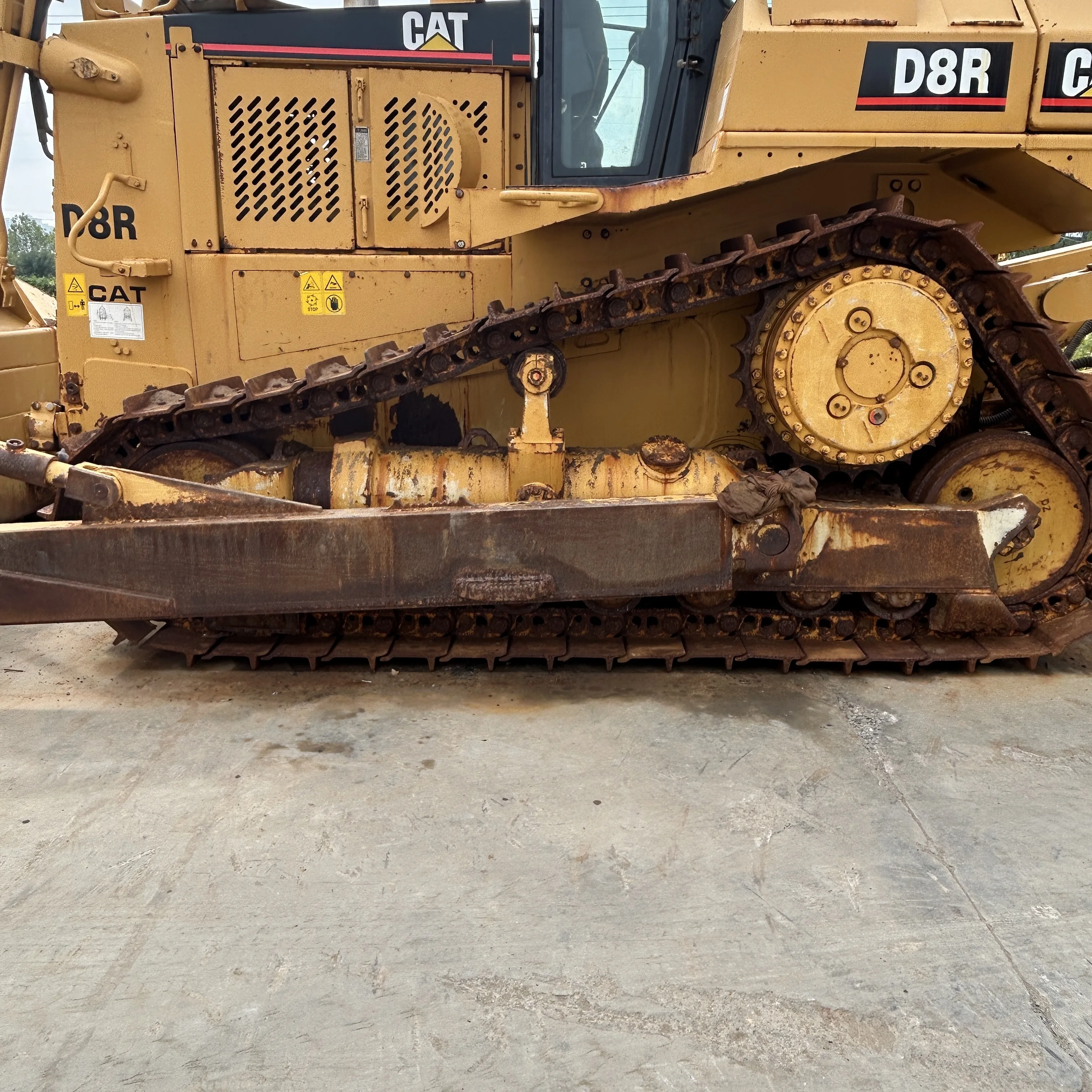 Высокопроизводительный бульдозер Caterpillar D8R б/у Новое поступление хорошее качество Подержанный подшипник для гусеничного бульдозера CAT D9R D7H D6R