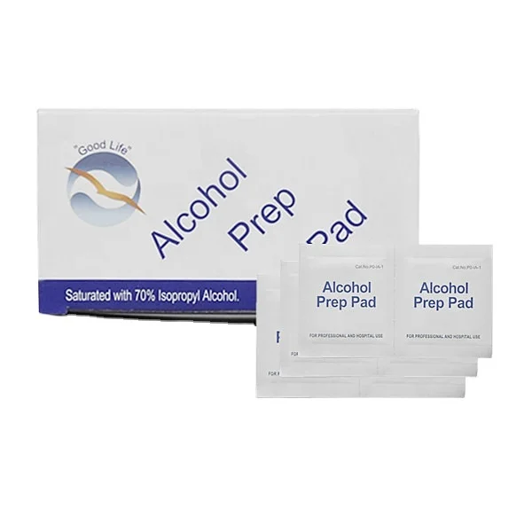 
individual packing Alcohol prep pad alcohol swabs 60x30mm 
