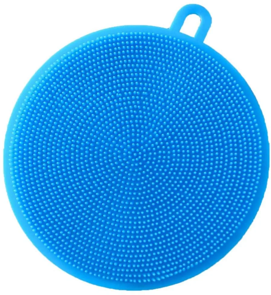 Multifunctional Heat-resistant Food Grade Bpa Free Reusable Kitchen Cleaning Tools Silicone Washing Dish Scrubber Cleaning Brush