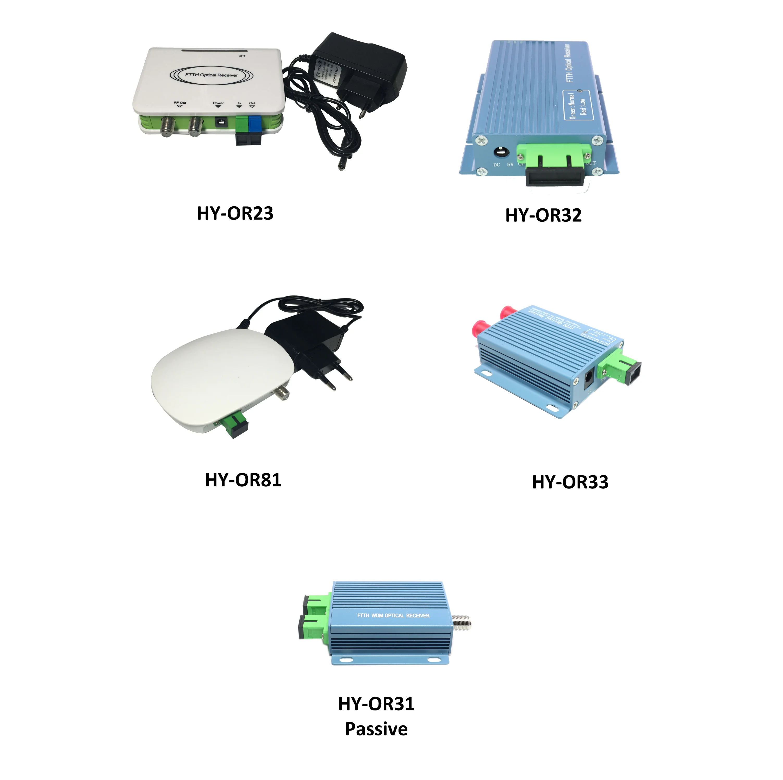 ORG81 digital AGC MMIC CATV PON FTTH Receiver Mini Active Optical Node