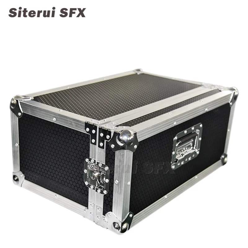 SITERUI SFX 2000w Mist Haze Machine Morning Fog with Flight case Support with DMX +remote Control for Disco and Stage Party