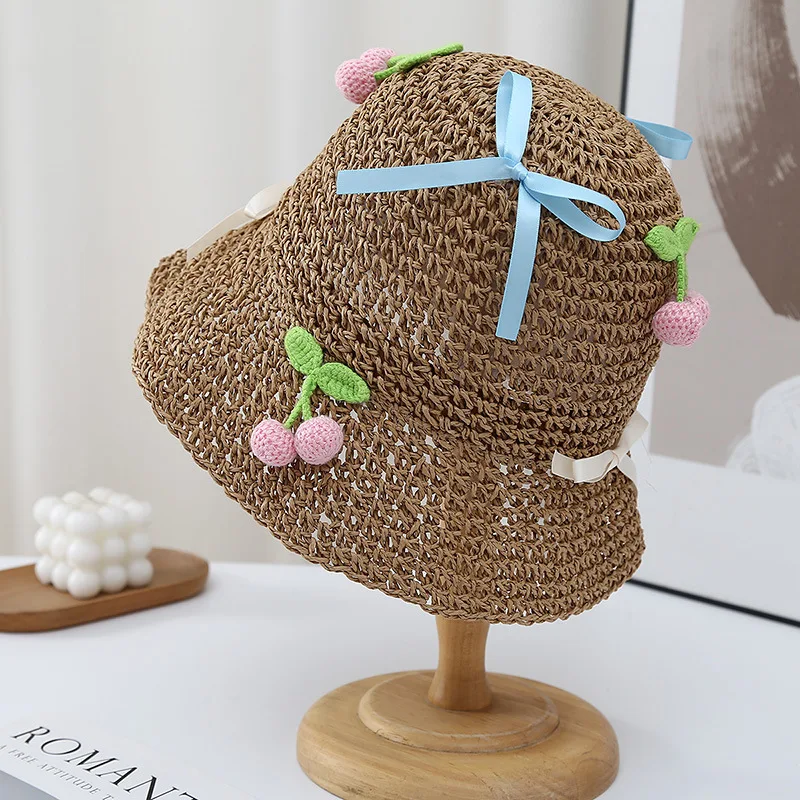 Luxury Brand Women Outdoor Activities Straw Hat Summer Funny Breathable Surf Hat Custom Crochet Hat