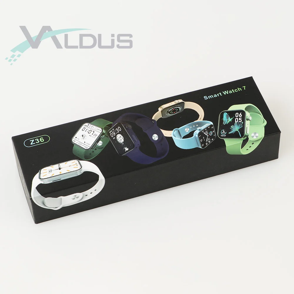Valdus 2022 Cheap Price Z36 Smartwatch Full Touch Screen Reloj Inteligente Fitness Wearable Device Series 7 Z36 Smart Watch