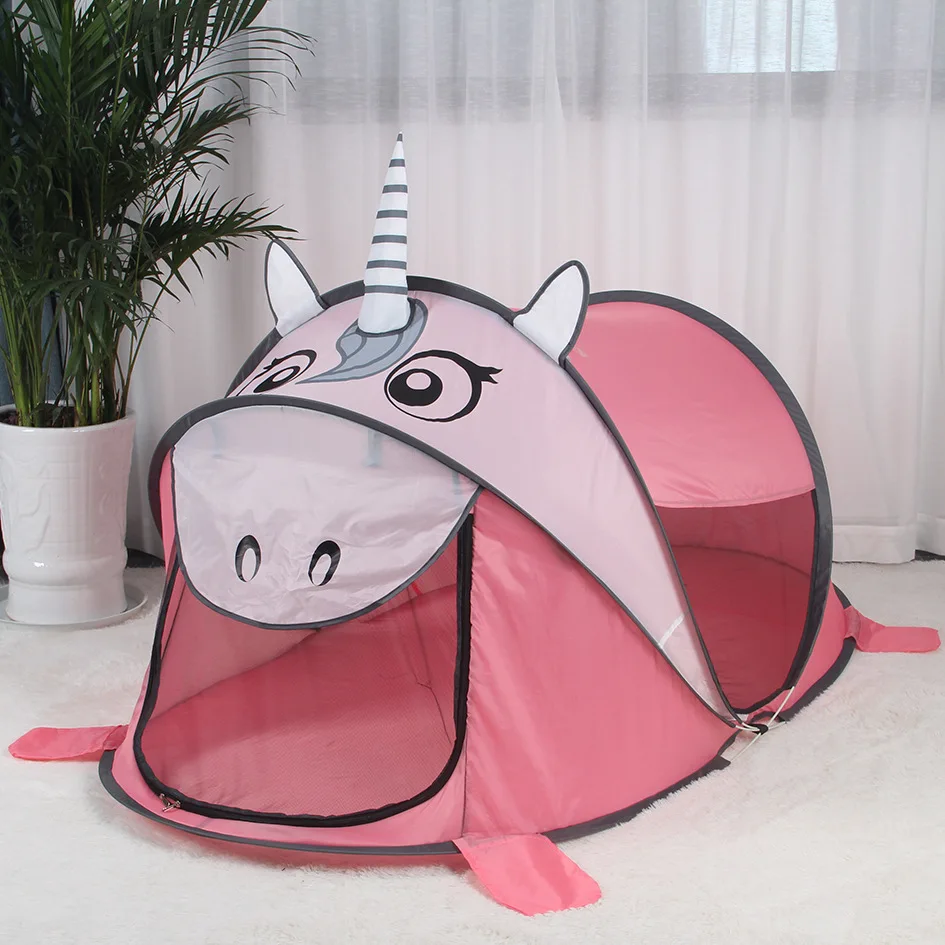 Foldable Children Tent Indoor Toy Tent Play Game Gift Teepee Play Tent For Kids