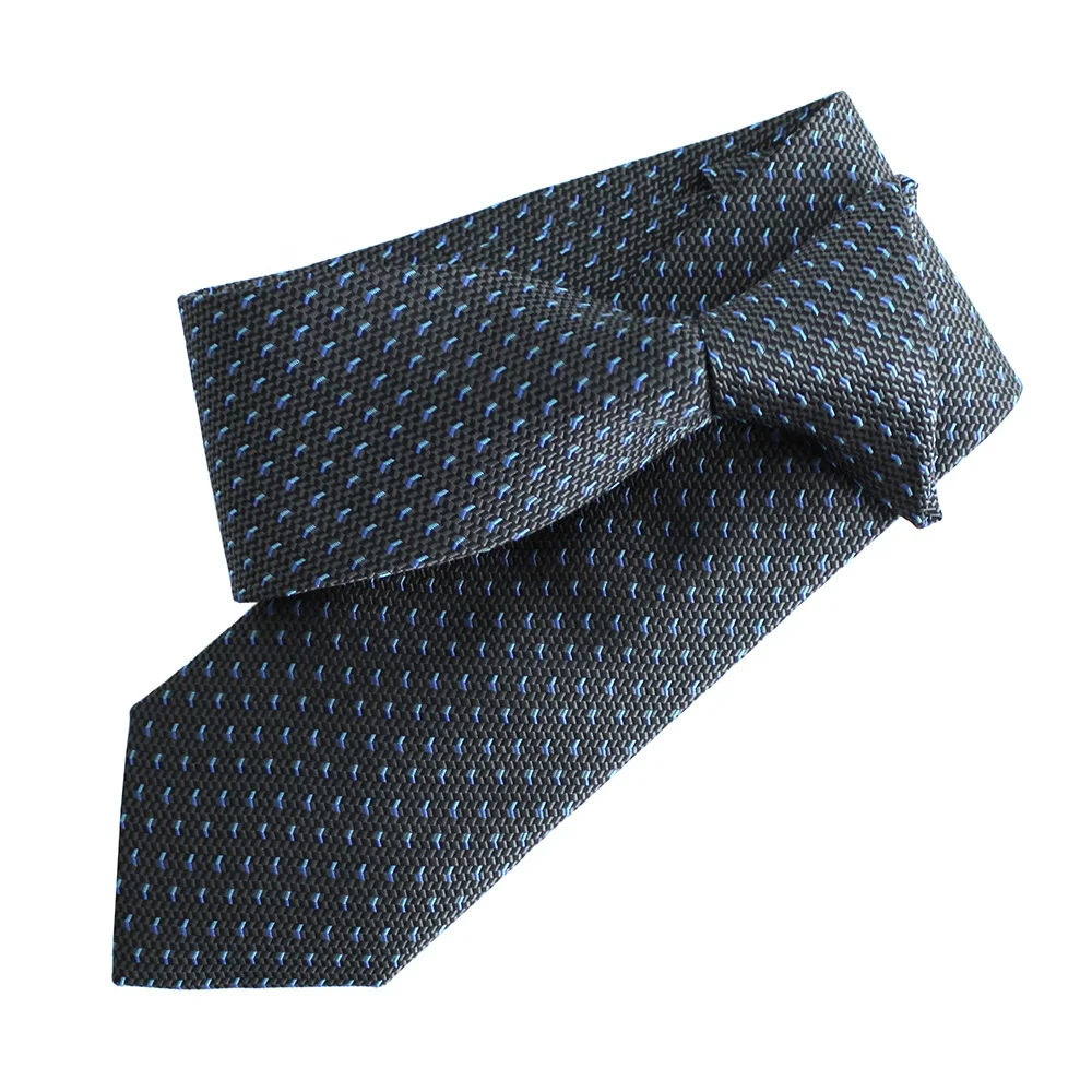 Pretied Simplify Matters Mens Easy Wear Green Polyester Woven China Suppliers Wholesale Clip On Tie Uniform Custom Pilot Necktie