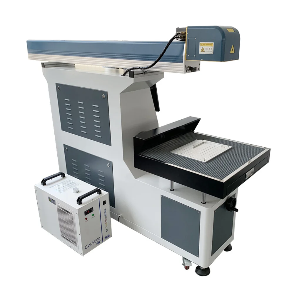 Good Price Large Format Fiber Laser Marking Machine 3D Dynamic Co2 Laser Marking Machine For Deep Engraving