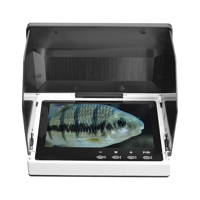 20M Fishing Camera Touch Screen IP68 Waterproof Monitor 1800TVL Portable 5inch Night Vision Underwater Ice Fishing Video Camera