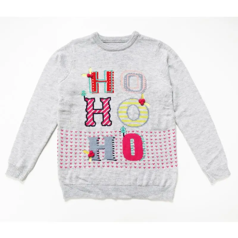 
2021 ugly Christmas knit sweater Jacquard 