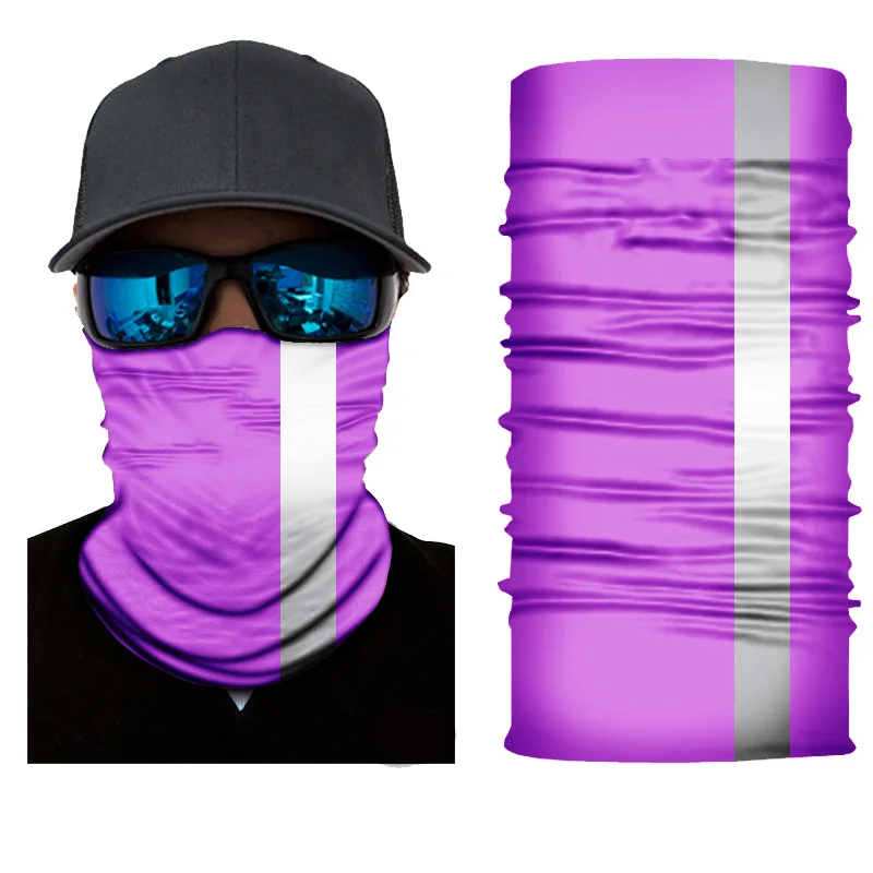 
Reflective multifunction mask headwear neck gaiter bandana with logo 