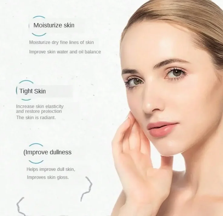 Long Lasting Moisturizing Serum Skin Beauty Care Hyaluronic Acid Face Serum Hydrating Shrinking Pores Brightening Essence