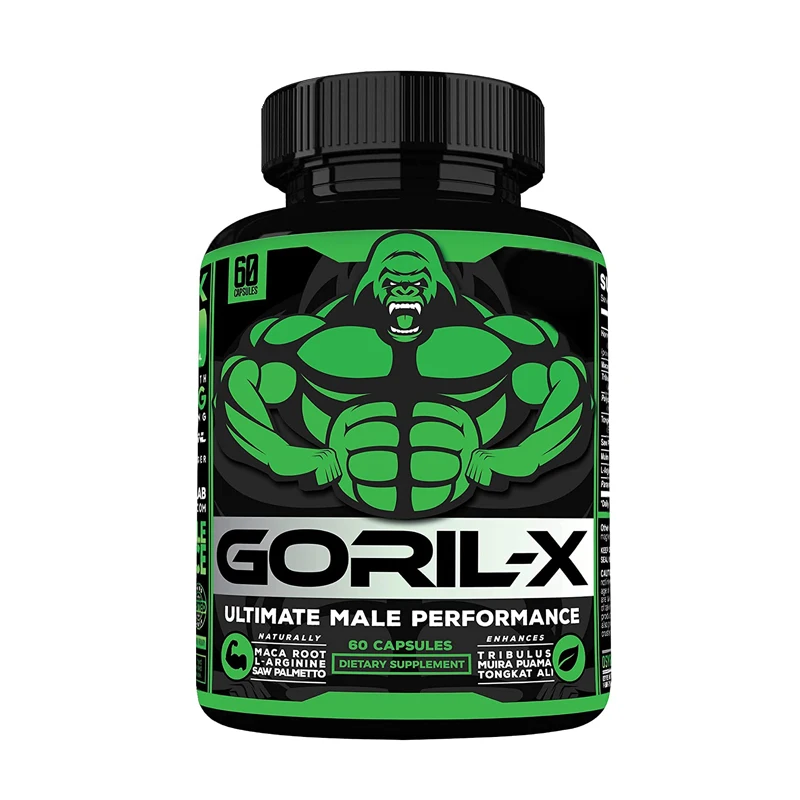 Health Supplement Male Enhancement Pill Free Sample Horny Goat Weed Maca Root Powder Tribulus Terrestris Tongkat Ali Capsule