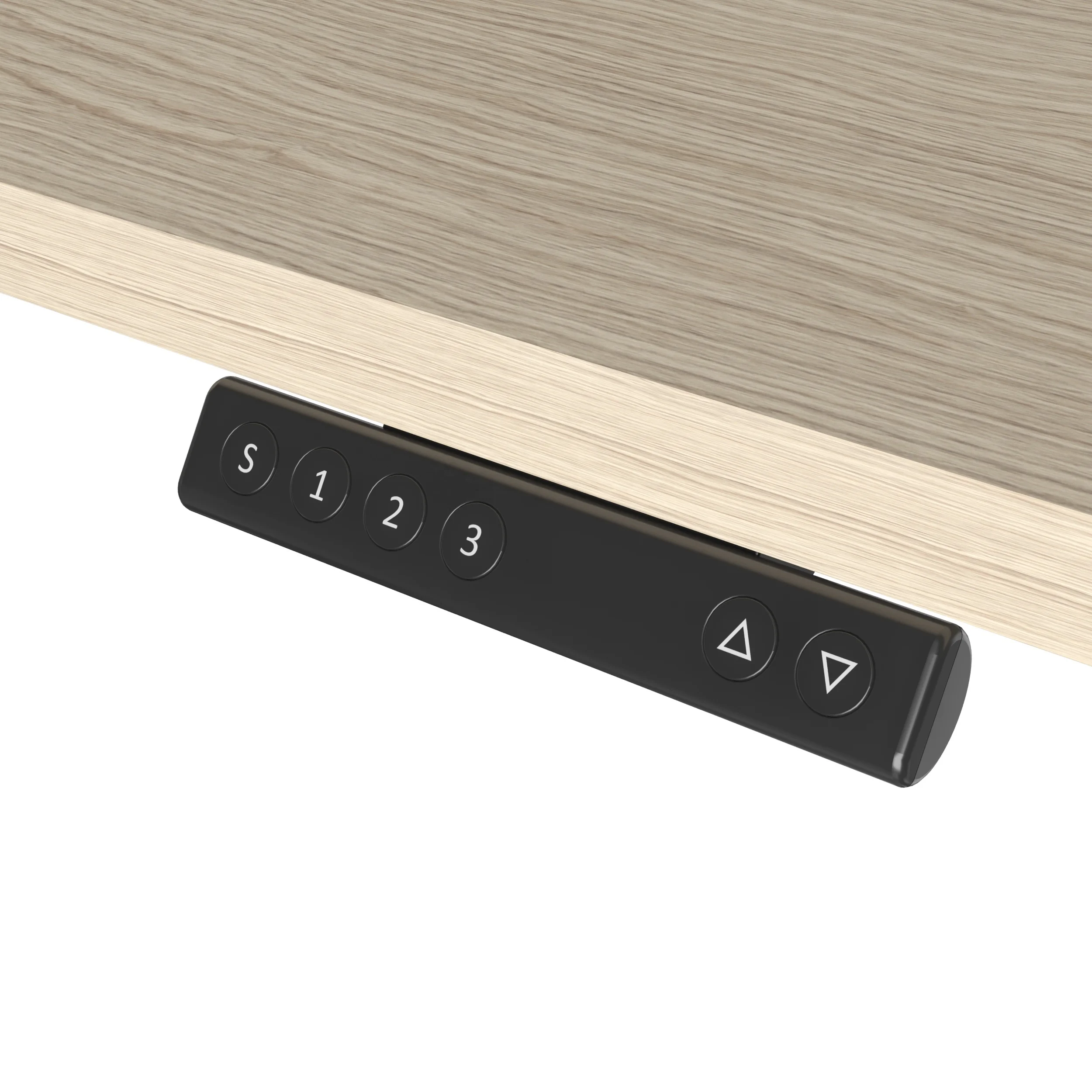 V-mounts electric triple motors height adjustable desk with Thermal Protection amd Anti-collision function JSD3-02-L