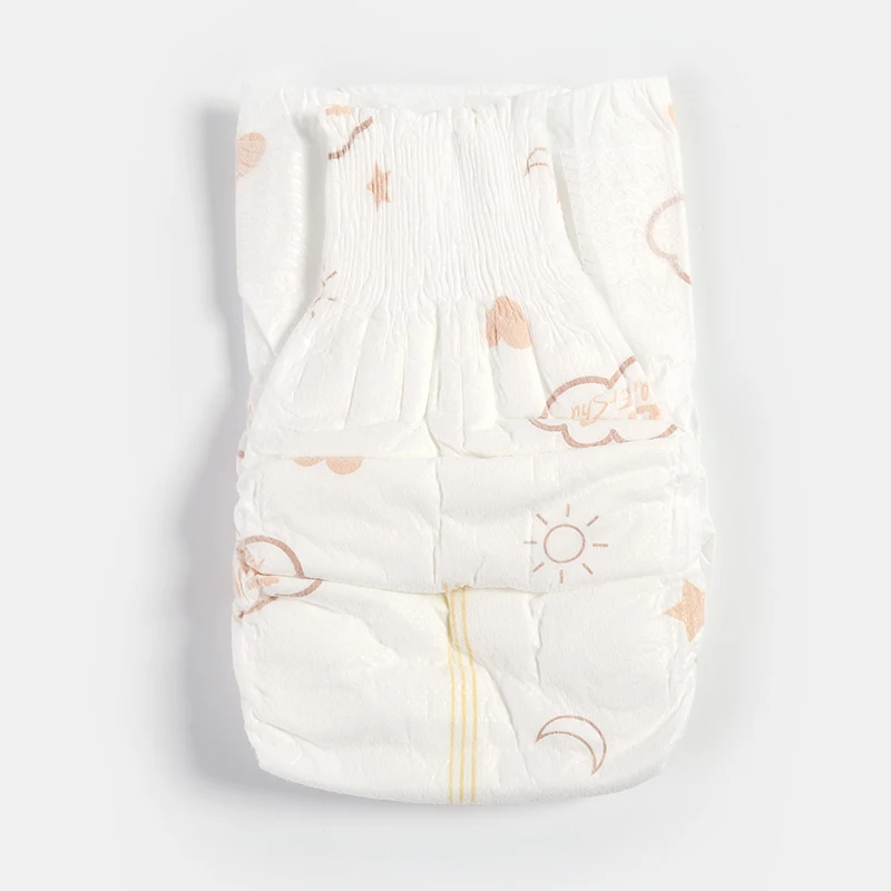 Baby Diapers Natural Bamboo Diapers Hypoallergenic Absorbent Disposable Diapers for Sensitive Skin