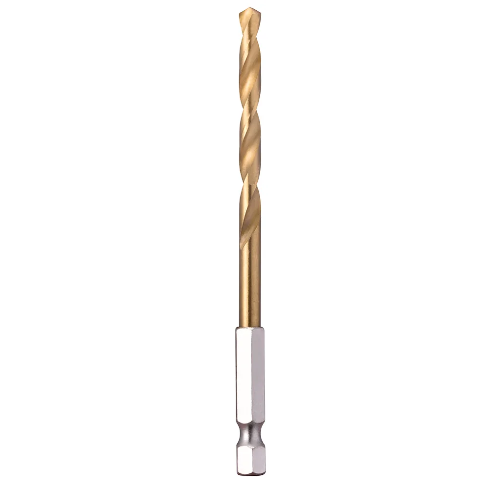 High Speed Steel Straight Shank Twist Jobber Drill Bit Din338 Twist Drill Kugel Metal Drilling Straight Shank Fully Ground