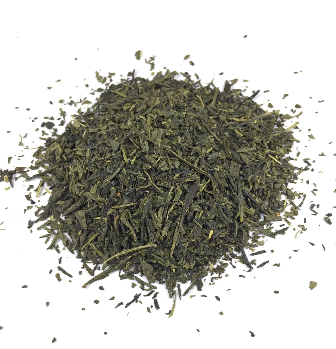 Самая низкая цена зеленый чай Sencha для смешанного немецкого чая свежий насыпью