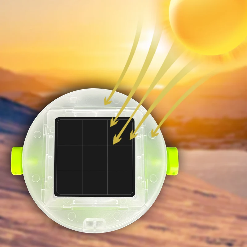 Customization Service Solar Reading High Lummens Waterproof  Solar Reading Solar Mini Light 5 Colors 3.2V 500mA