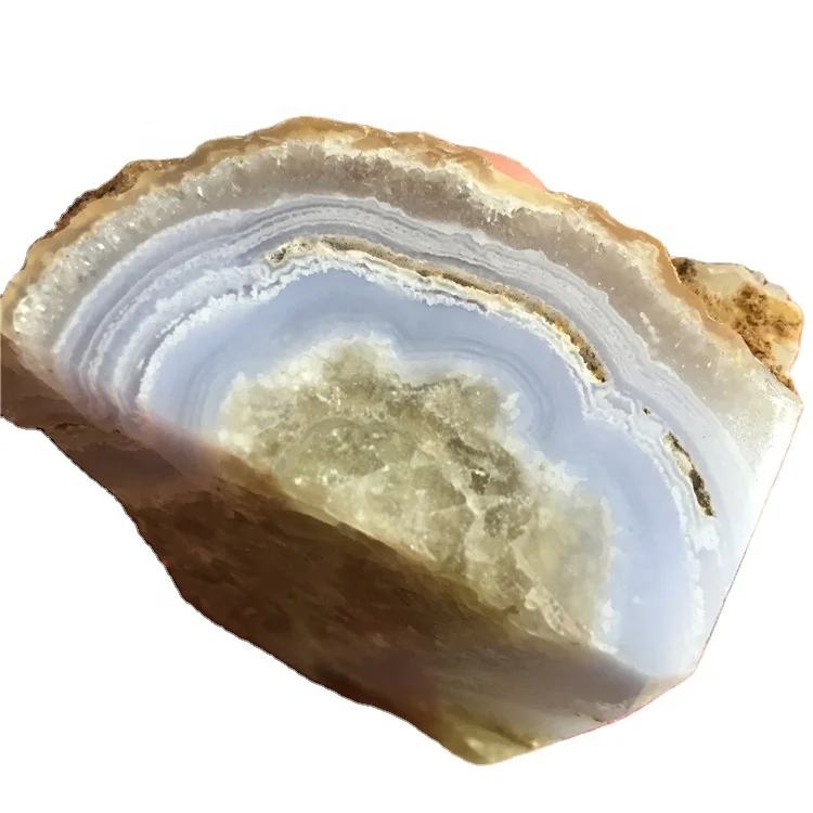 Wholesale Natural High Quality Crystal Beautiful Polished Raw Blue Lace Agate Tumble Chunk Stones for Decoration