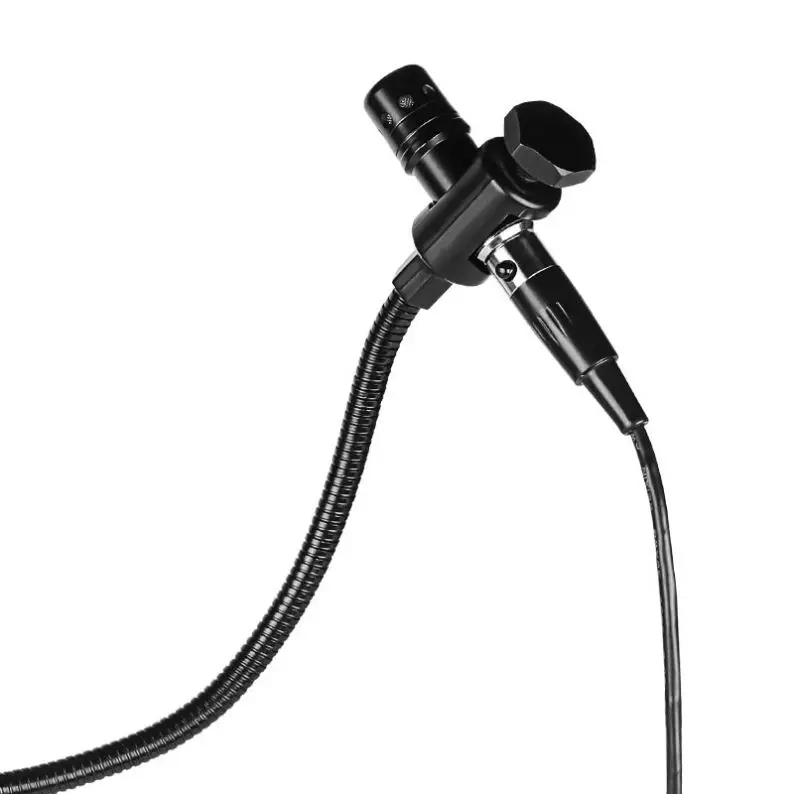 ML2 Professional Microphone 6M Lavalier Stereo Audio Recorder Interview For Nikon Canon DSLR iPhone 6s 7 Clip Microphone