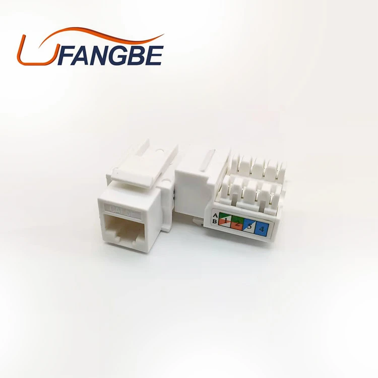 Сделано в Китае сетевой соединитель CAT5e rj45 8P8C utp гнездовой разъем keystone