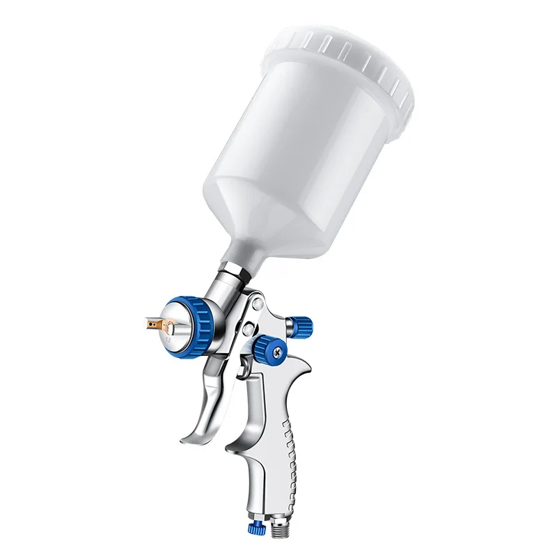 Mini Air Paint Spray Gun 600ml 3.5Mpa 1.3mm Nozzle Economic Lvlp Car Painting Spray Gun For Car Repair