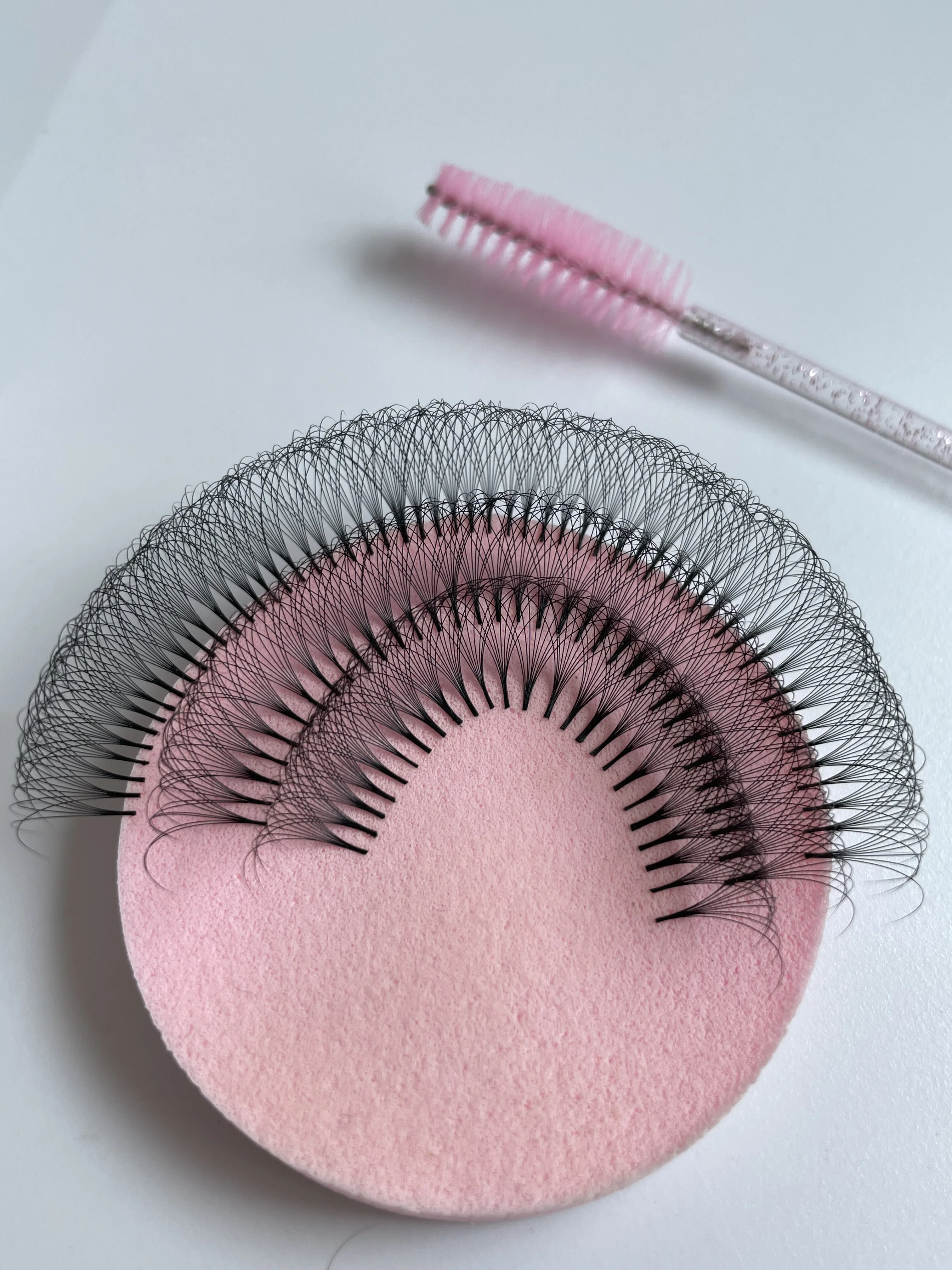 Individual Classic Lashes Premium PBT B C CC D DD Curl Single Mink Individual False Eyelash Extensions