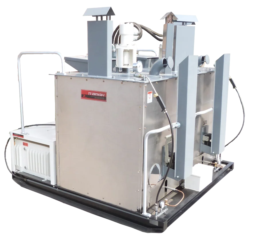 Factory  price Truck Mounted Hydraulic Double Cylinder Thermoplastic Pre-heater