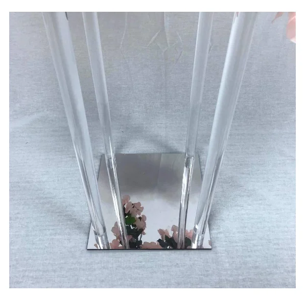  Акриловая подставка для цветов стойка из оргстекла свадебного декора Цветочная ваза настольные пиляры