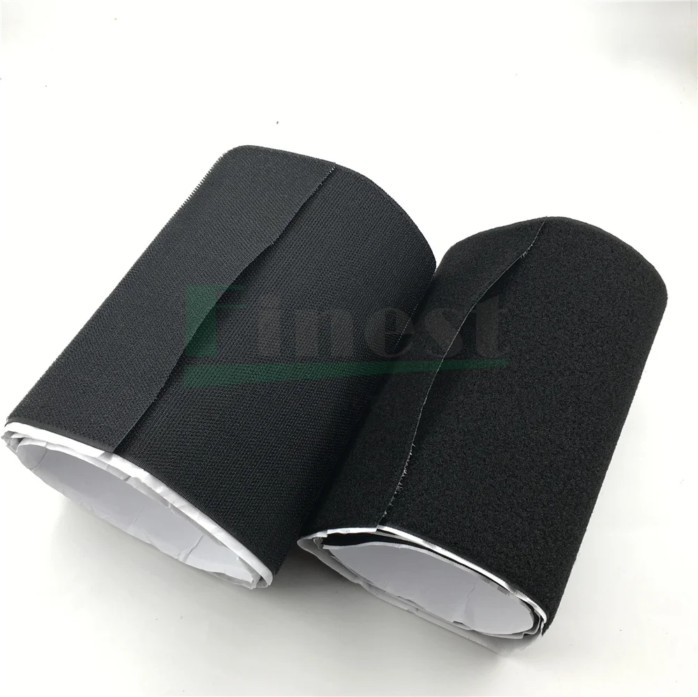 In stock Super strong adhesive hook and loop tape 20CM sticky back hook and loop rolls