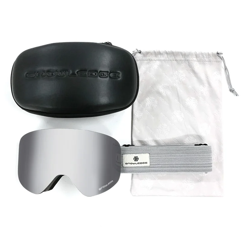  HUBO sports new ski goggles wholesale magnetic snow anti fog snowboard