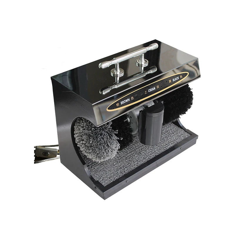 Automatic induction shoe polisher small electric shoe brushing ma chine for household public hotel lobby office