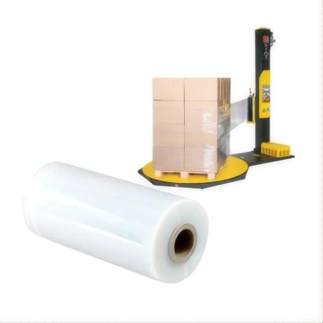 Morden Style Pe Plastic Wrapping Price Stretch Film Mini Lldpe Material Roll