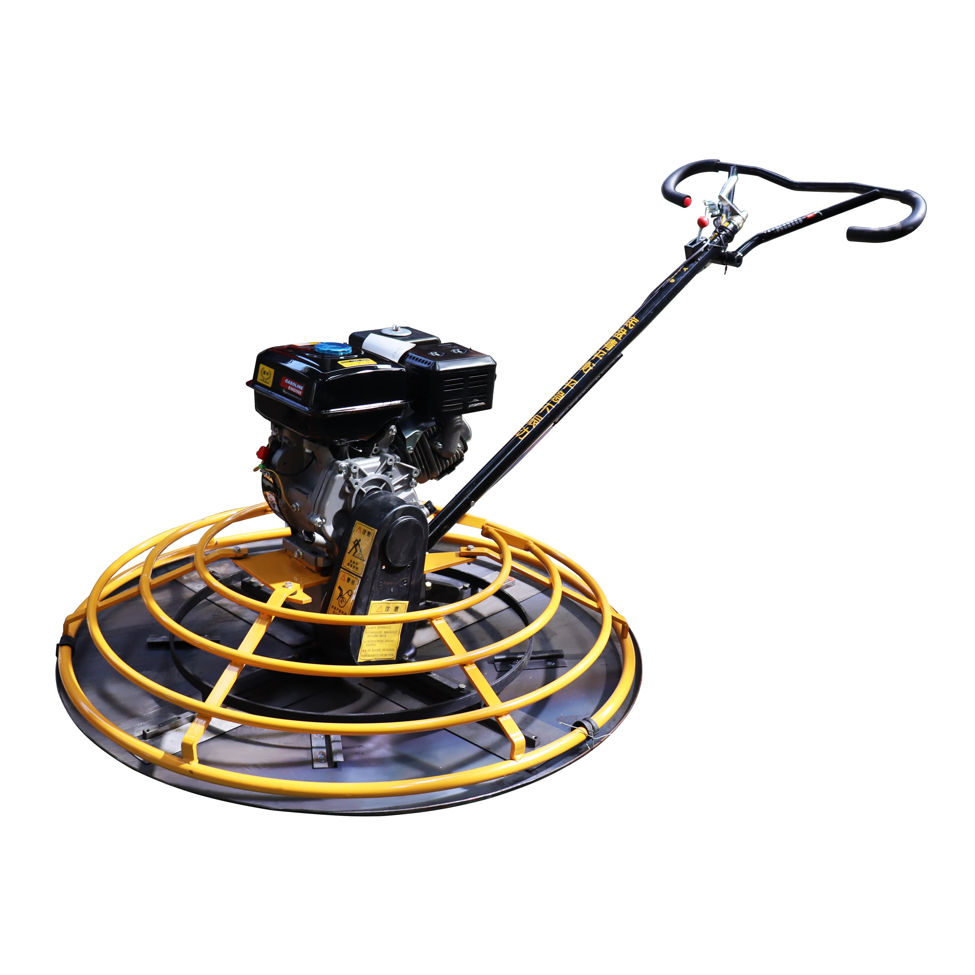 Hand Push Gasoline Trowel Petrol Powered Trowel Concrete Pavement Polisher