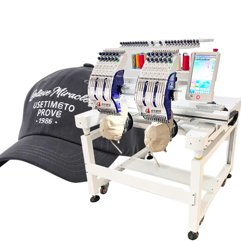 changhua brand  automatic  computerized embroidery machine single head  embroidery machine