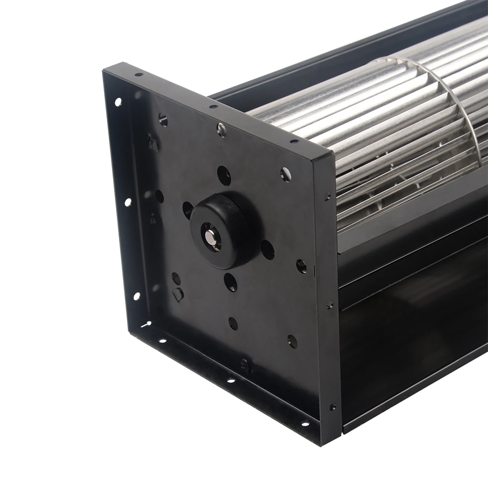 Longwell  low noise EC 110720 cross flow fan impeller  High performance  Tangential Fan  for Fireplace ventilation