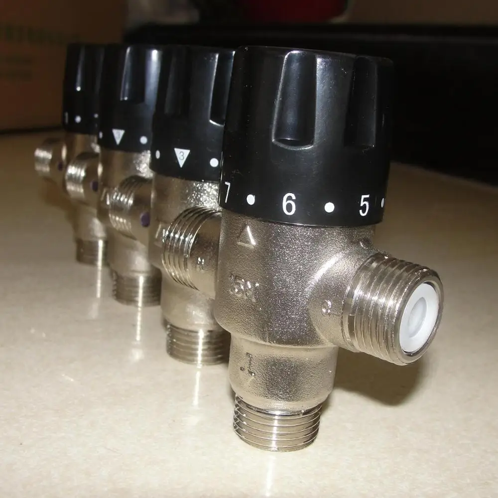 THERMOSTATIC MIXING VALVE WITH CHECK VALVE Solar Water Heater Parts