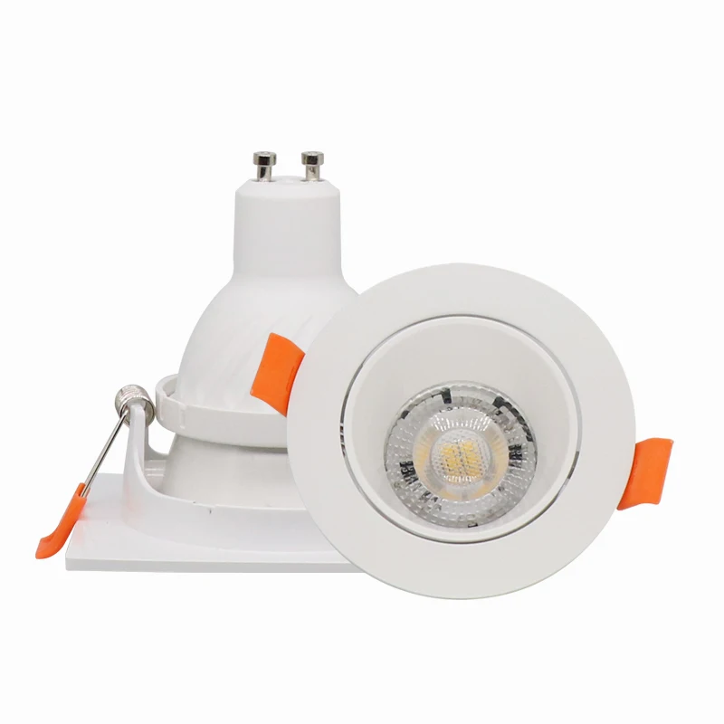 New Design 5W MR16 GU10  Mini Smart Anti Glare Ceiling  Surface Trimless COB Recessed LED Light Downlights