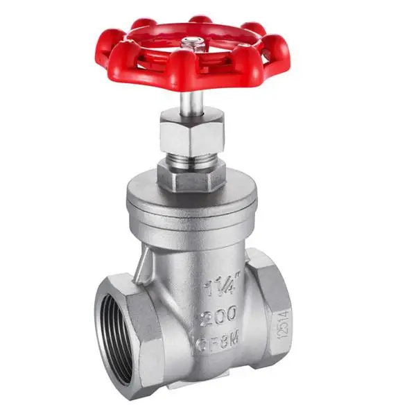 Threaded WOG stainless steel gate valves