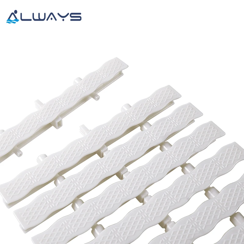 Pool Accessories ABS Material Grate Drains Ripple Type Swimming Pool Grating for Pool