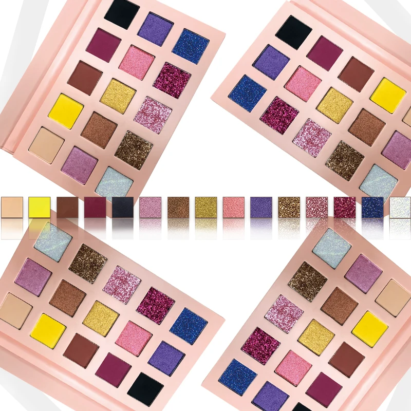 Wholesale Cheap Sombra Eye Shadow 18 Color Nude Makeup Shimmer Eyeshadow Palette