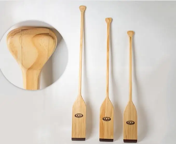 wood canoe oar paddle kayak wooden paddle different size boat paddle